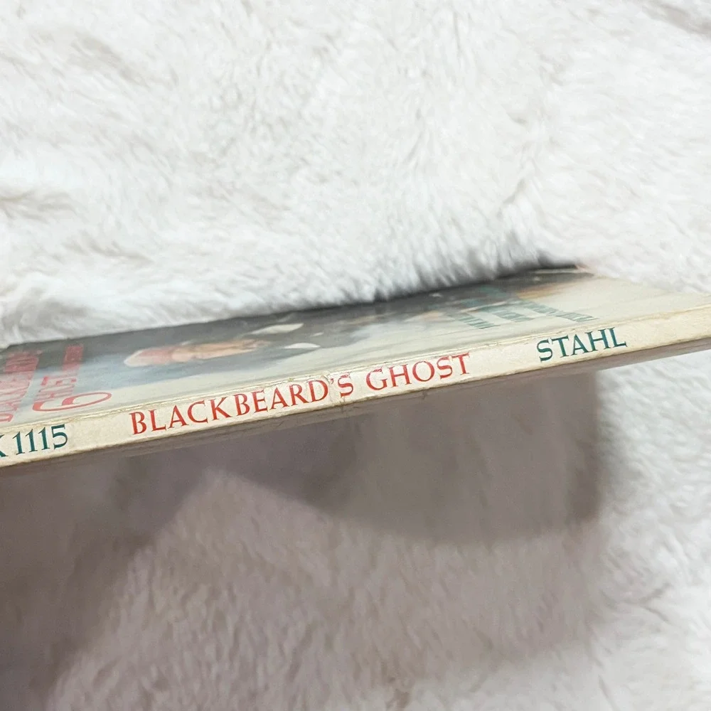 1968 Paperback Blackbeard's‎ Ghost by Ben Stahl Scholastic Starline Edition